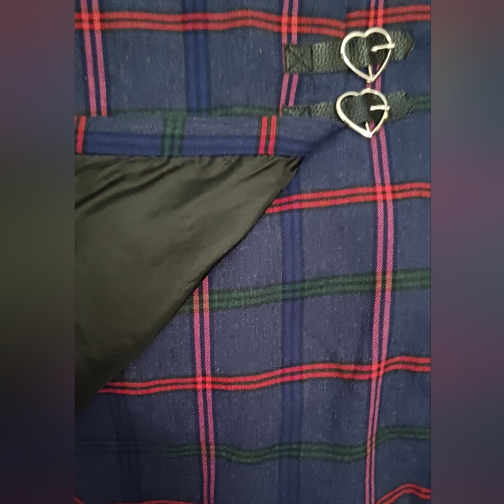 Lazy Oaf Getting Plaid Mini Skirt Size 8 - image 6